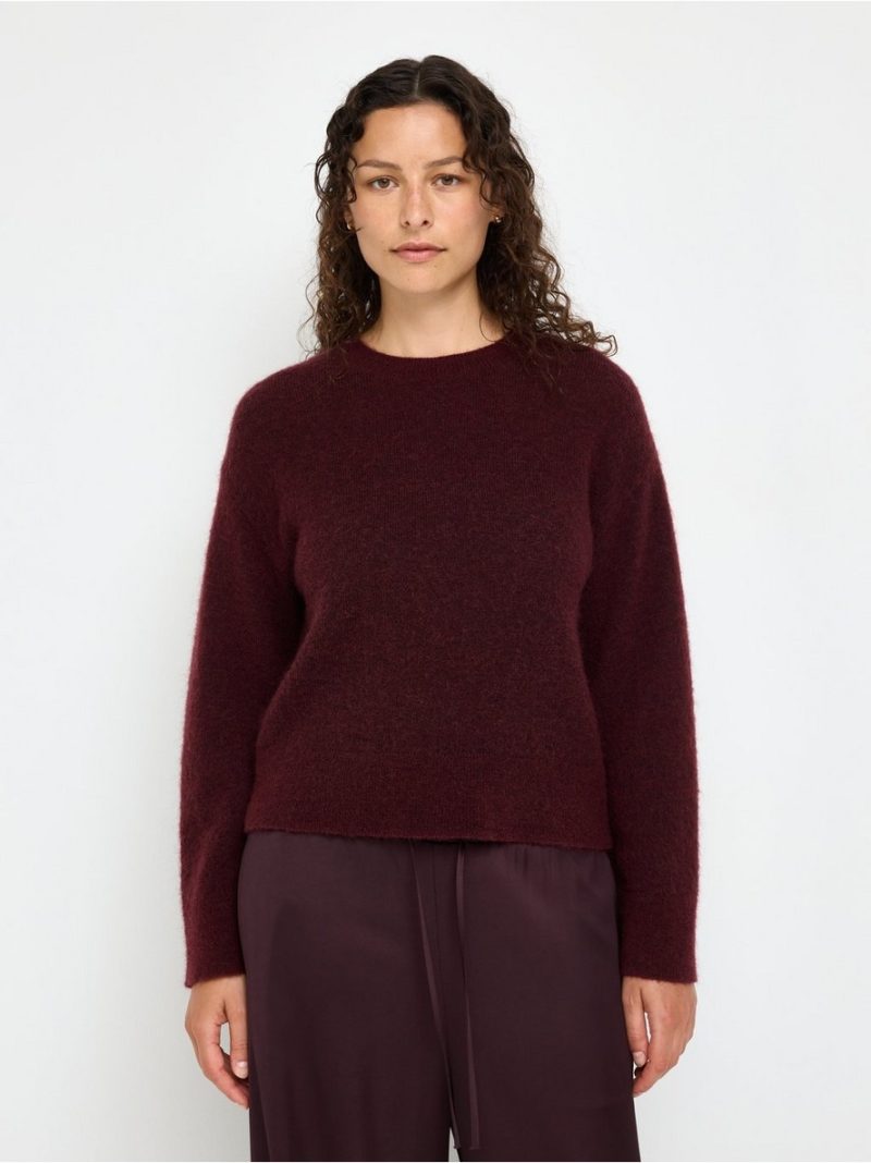 Knitted jumper in wool blend - 3012710-9072