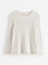 Long-sleeved top with glitter - 3012732-6728