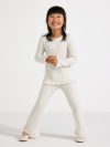 Rib-knit trousers with lurex - 3012733-6728