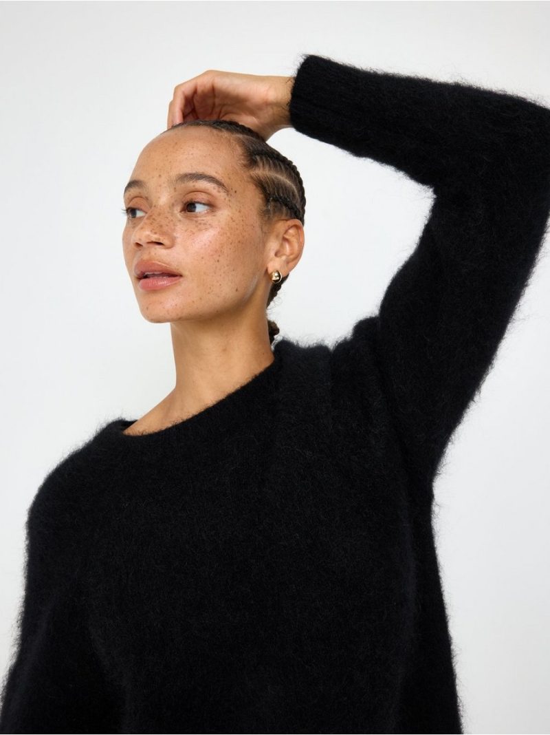 Knitted jumper in wool blend - 3012752-9607