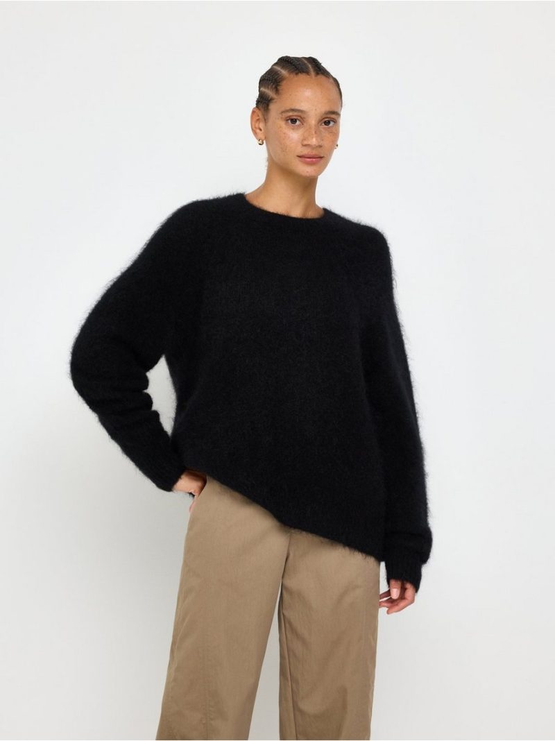 Knitted jumper in wool blend - 3012752-9607