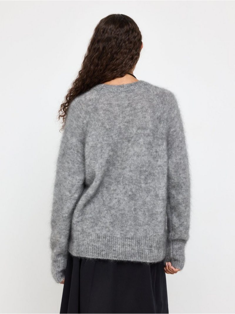 Knitted jumper in wool blend - 3012752-9803