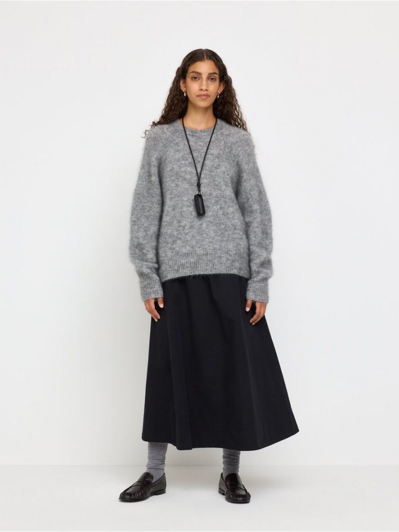 Knitted jumper in wool blend - 3012752-9803