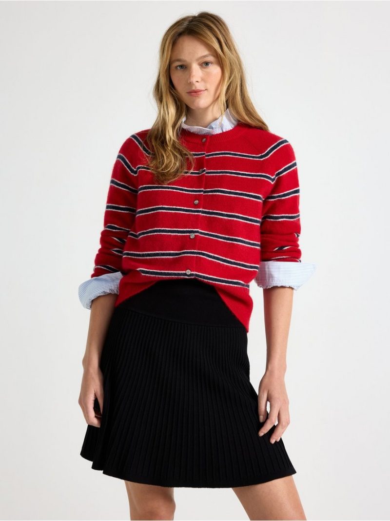Fine-knit cardigan - 3012753-7251