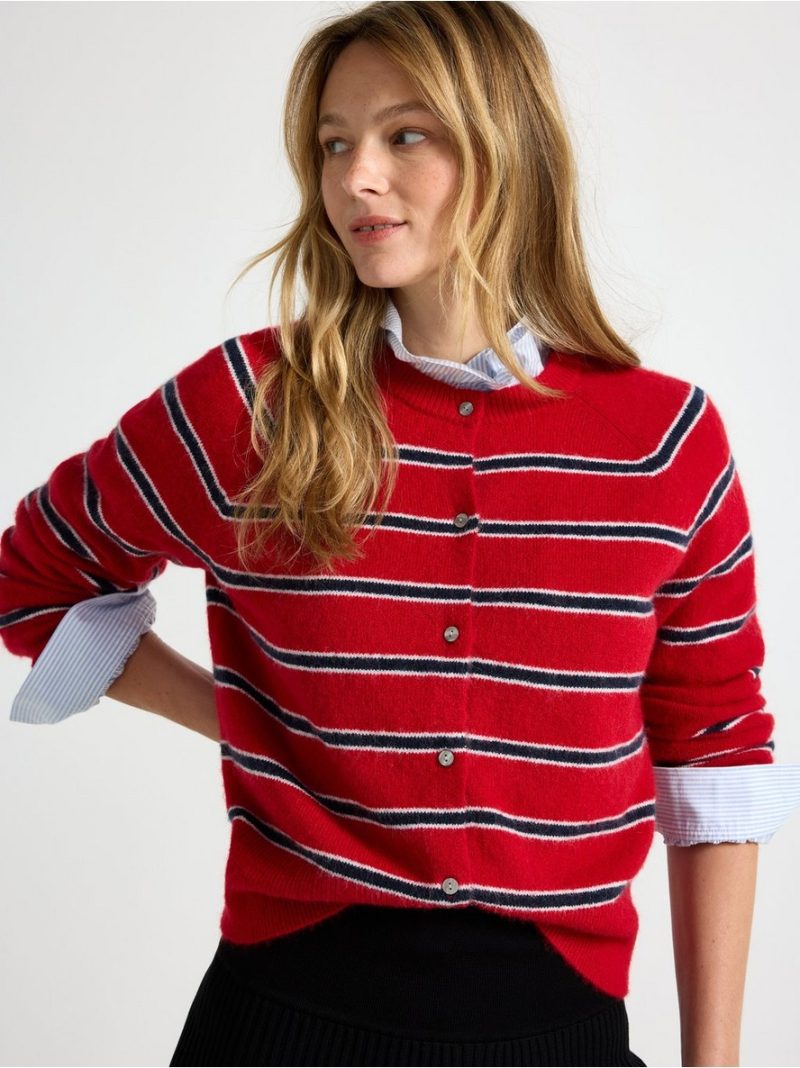 Fine-knit cardigan - 3012753-7251
