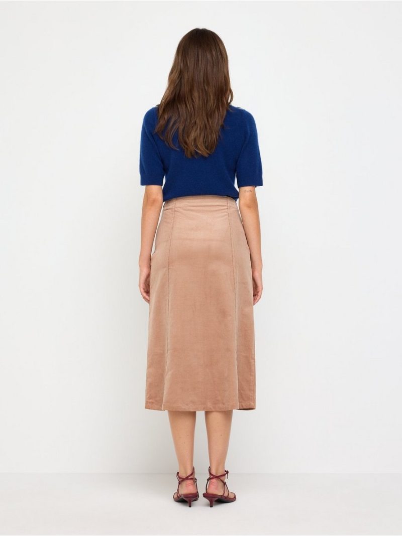 Skirt in corduroy - 3012844-9843