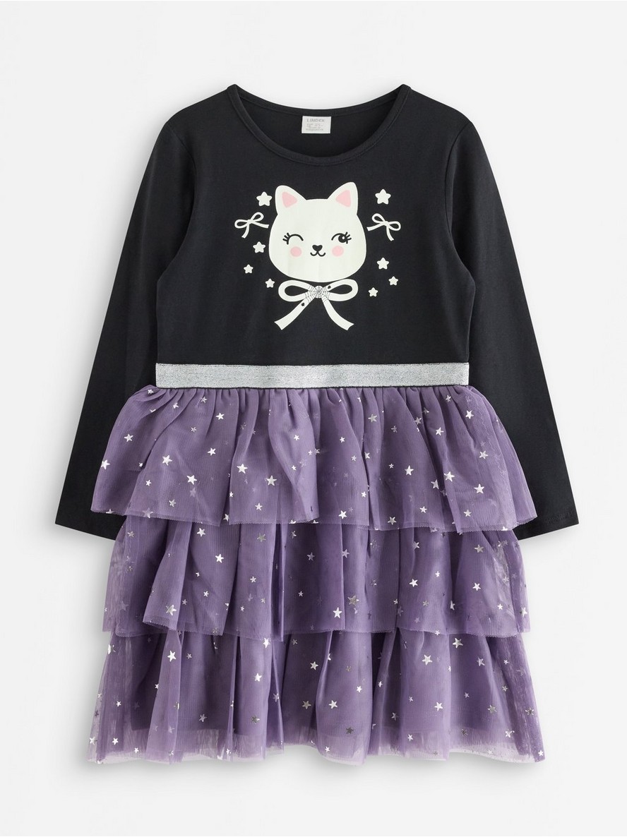 Dress with glow in the dark print - 3012859-80
