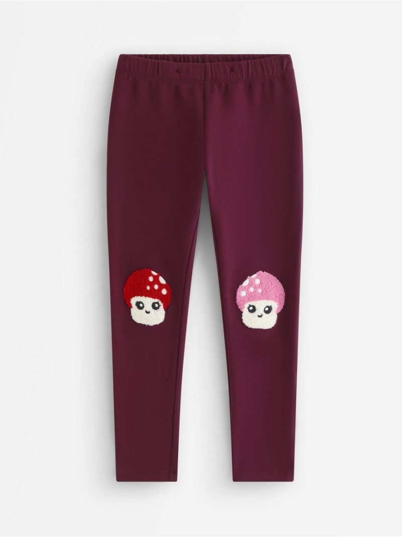Leggings with brushed inside - 3012862-7268