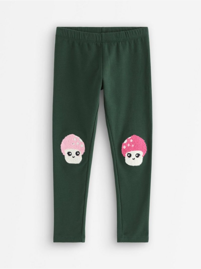 Leggings with brushed inside - 3012862-8599