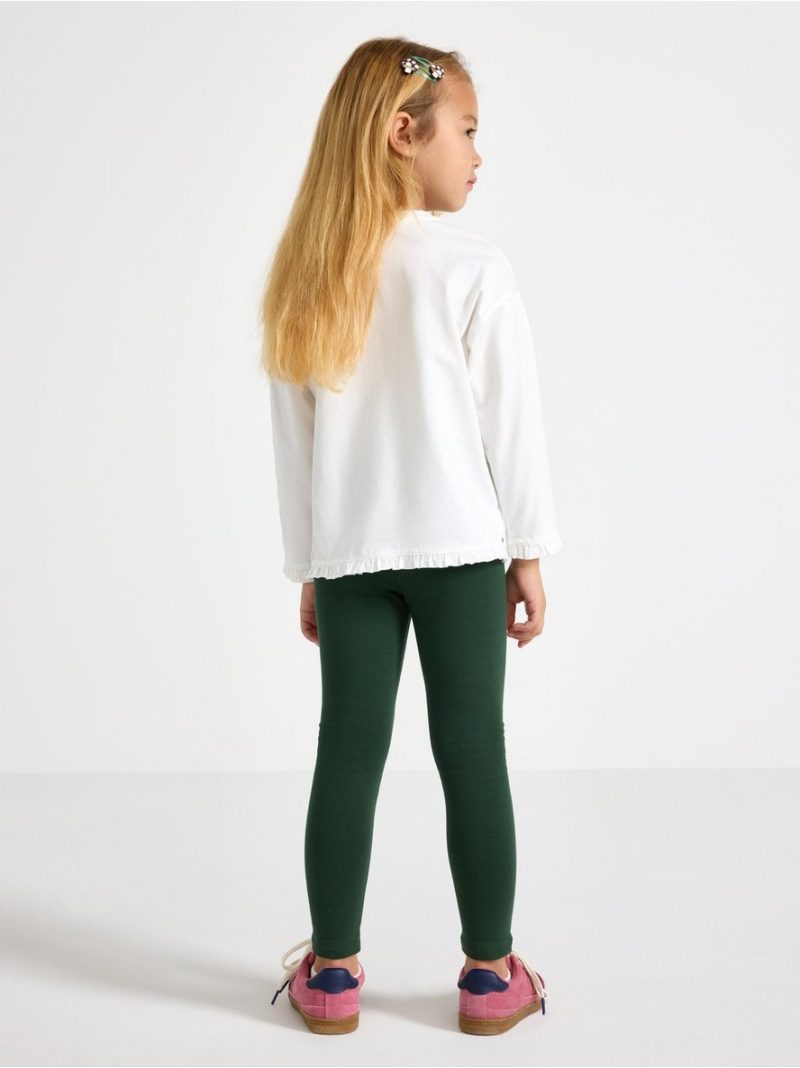 Leggings with brushed inside - 3012862-8599