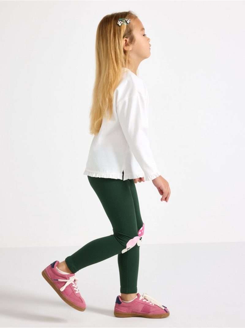 Leggings with brushed inside - 3012862-8599
