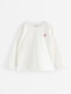 Long-sleeved top with frills - 3012932-325