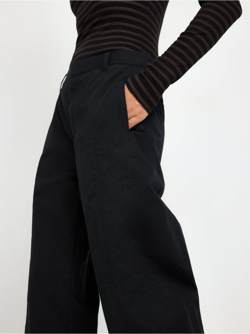Barrel trousers with ankle length - 3012969-80