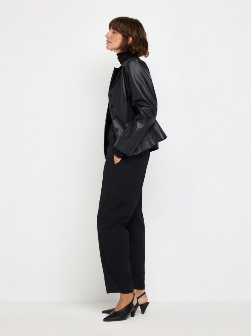 Barrel trousers with ankle length - 3012969-80