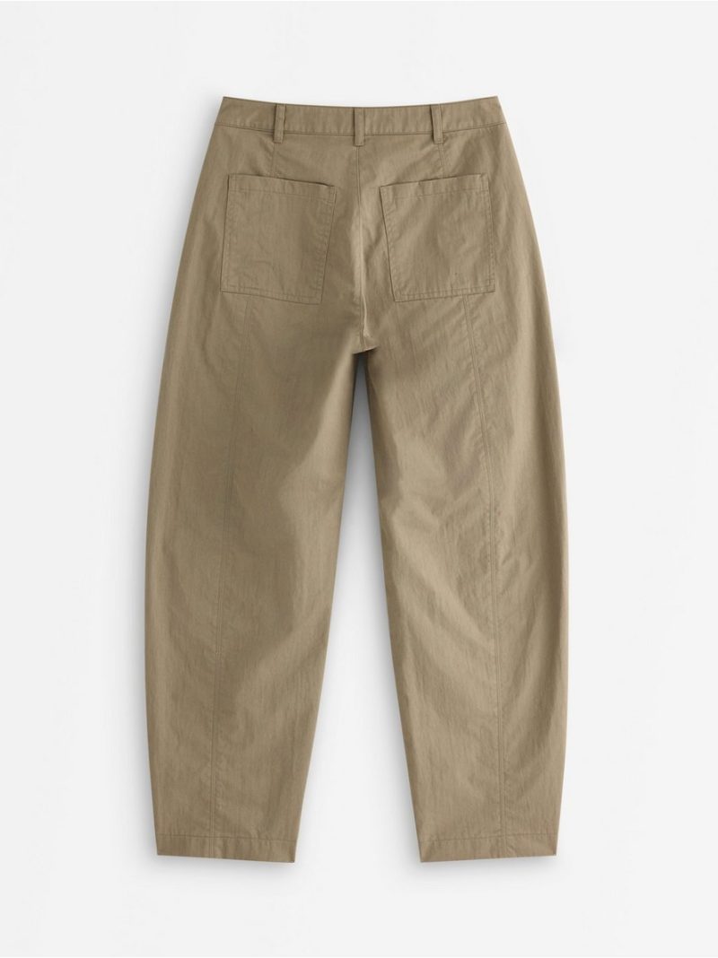 Barrel trousers with ankle length - 3012969-9609