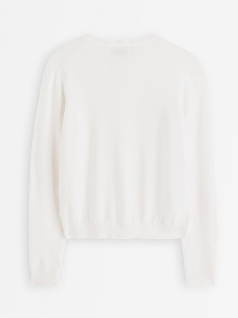 Fine-knit cardigan - 3013169-300