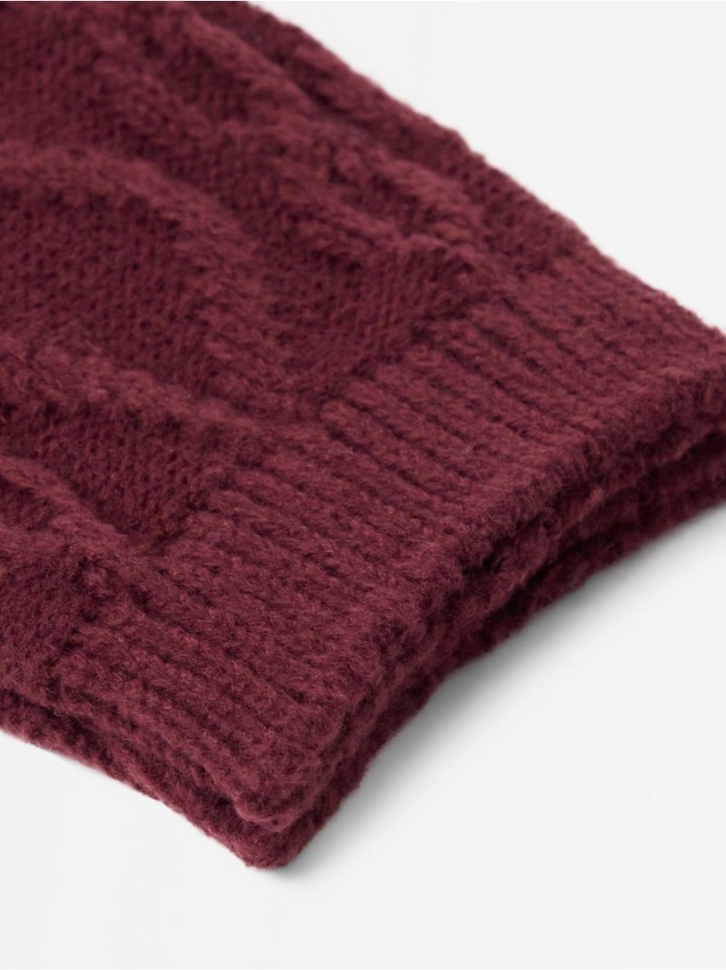 Cable-knit socks - 3013256-9938