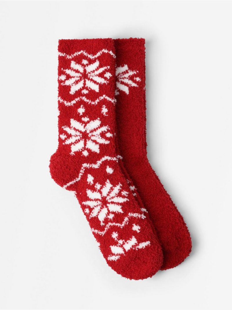 2-pack fluffy socks - 3013257-7909