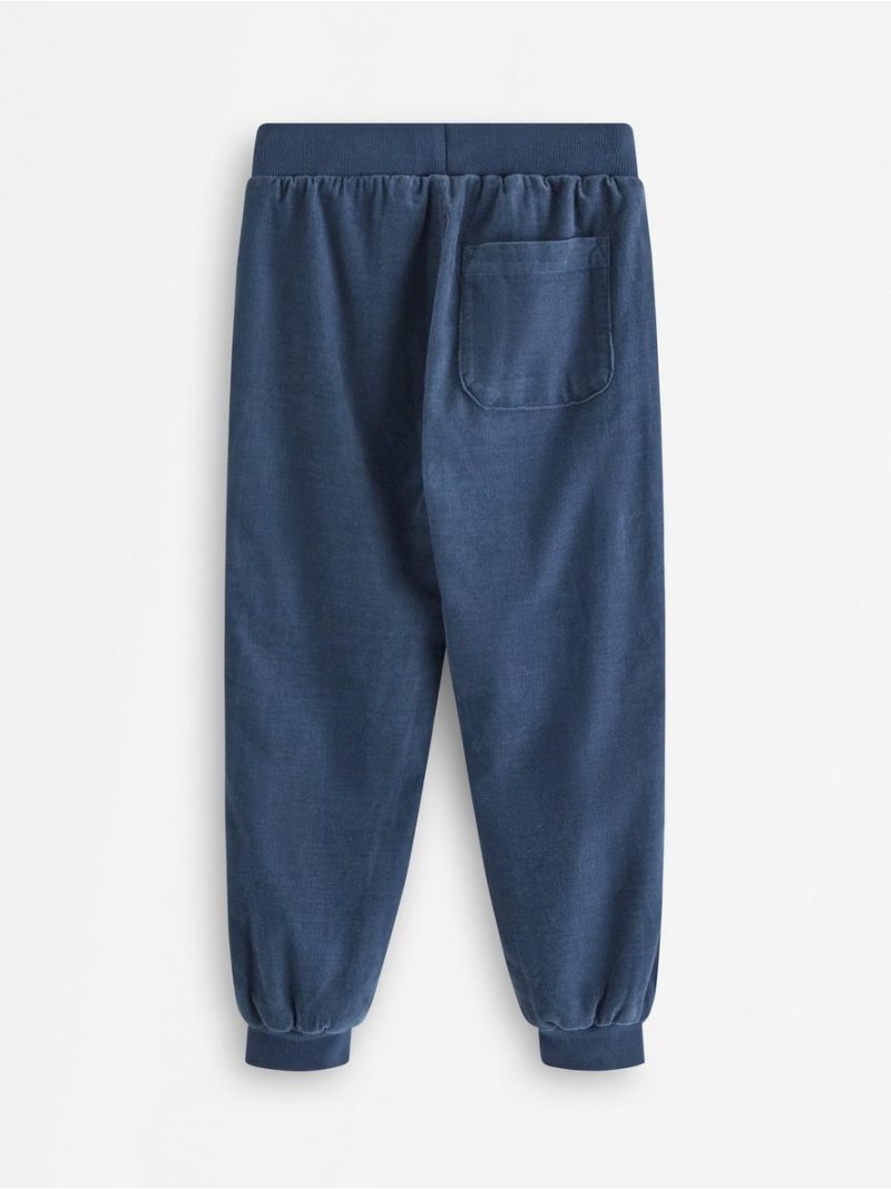 Lined corduroy joggers - 3013321-6842