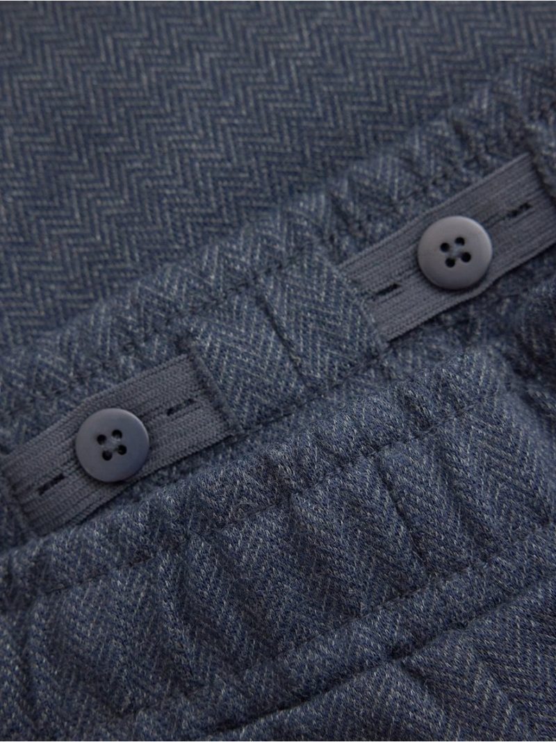 Herringbone jersey trousers - 3013343-2521