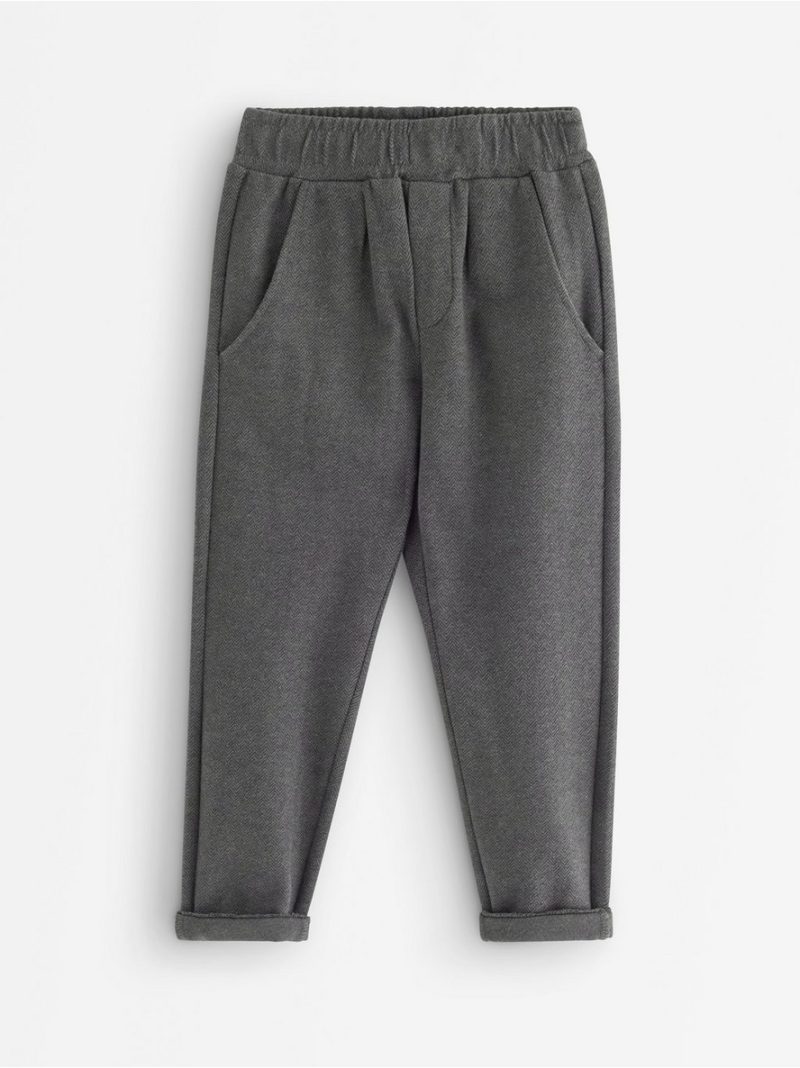 Herringbone jersey trousers - 3013343-6959