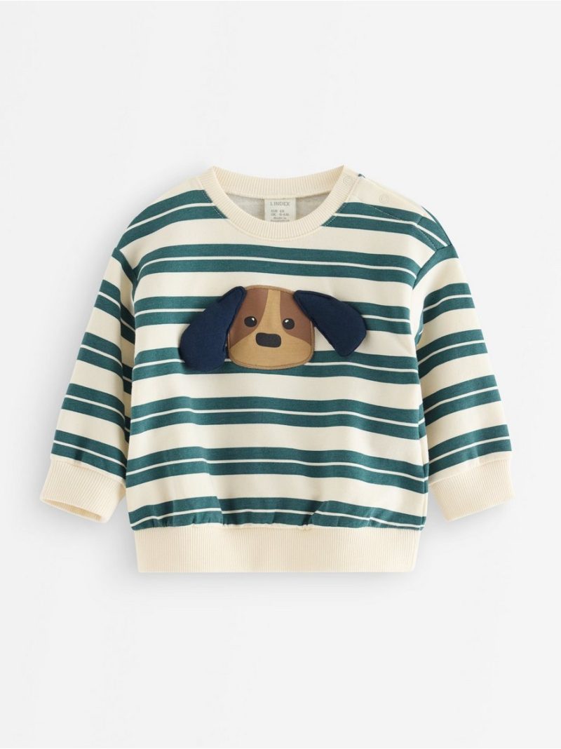 Sweatshirt with brushed inside - 3013346-6809