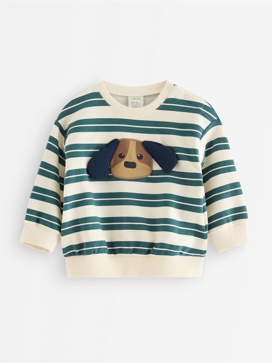 Sweatshirt with brushed inside - 3013346-6809