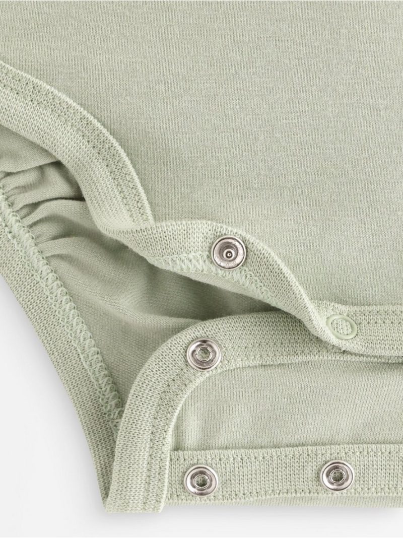 Long-sleeved wrap bodysuit - 3013374-3905