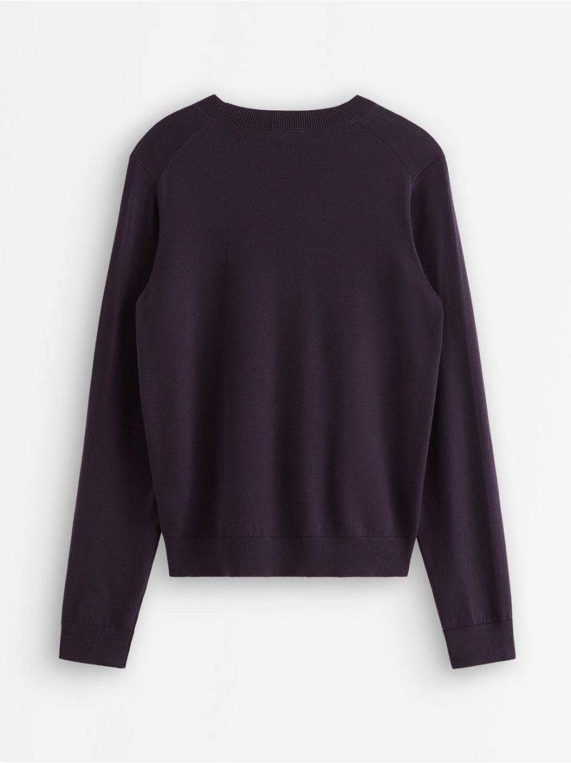 Fine-knit long-sleeved top - 3013471-6940