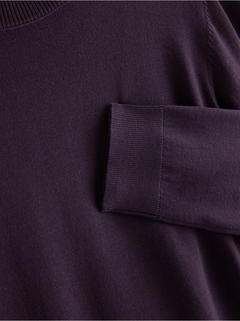 Fine-knit long-sleeved top - 3013471-6940
