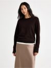 Fine-knit long-sleeved top - 3013471-8117