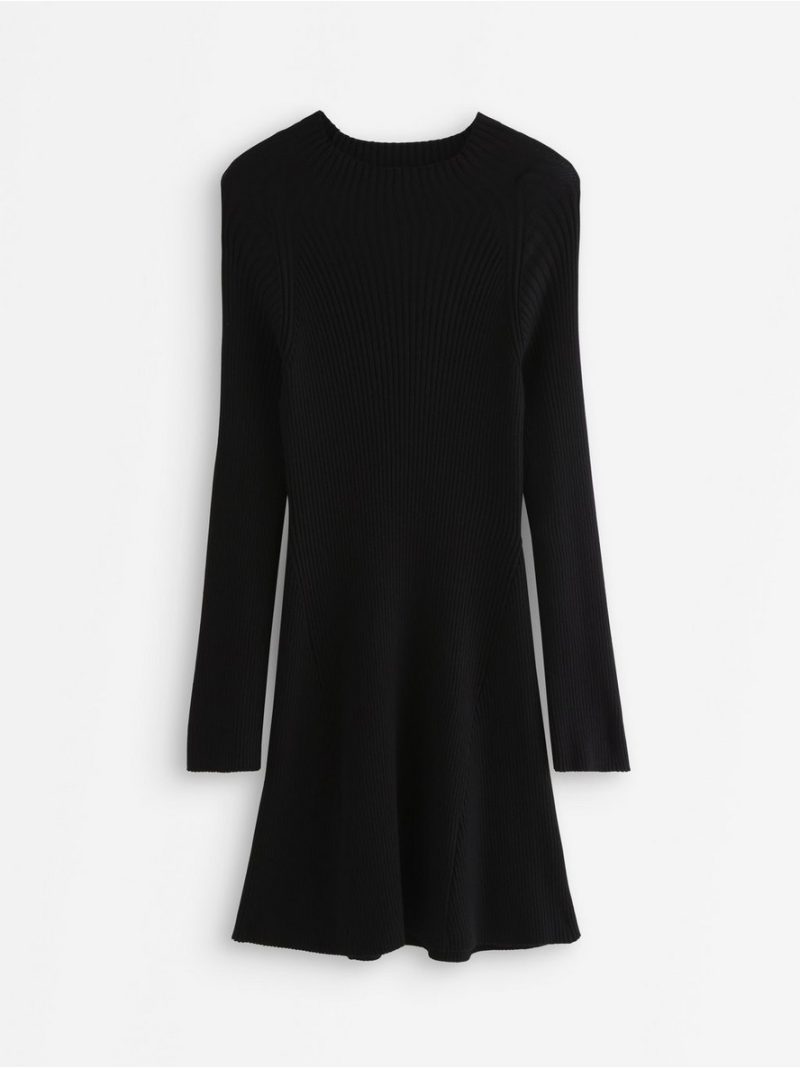 Rib-knitted mini dress - 3013511-80