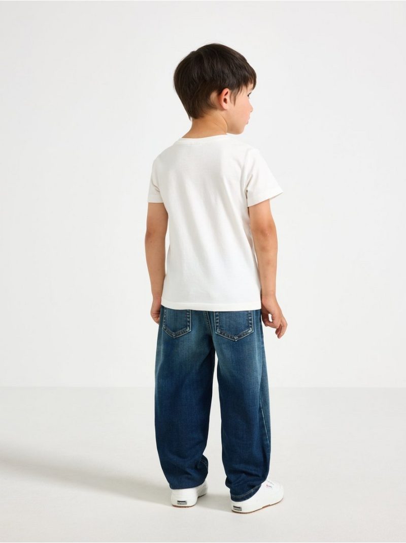 Baggy jeans with brushed inside - 3013513-791