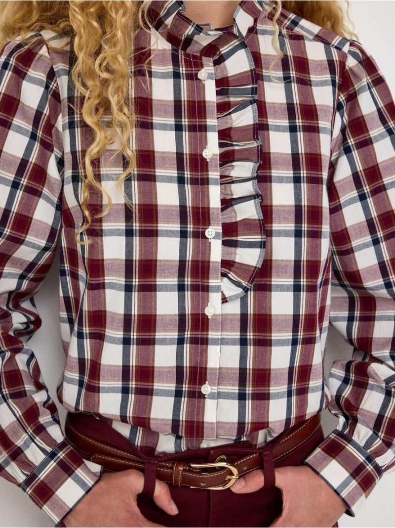 Long-sleeved blouse - 3013514-6994