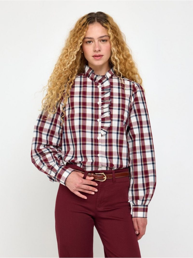 Long-sleeved blouse - 3013514-6994