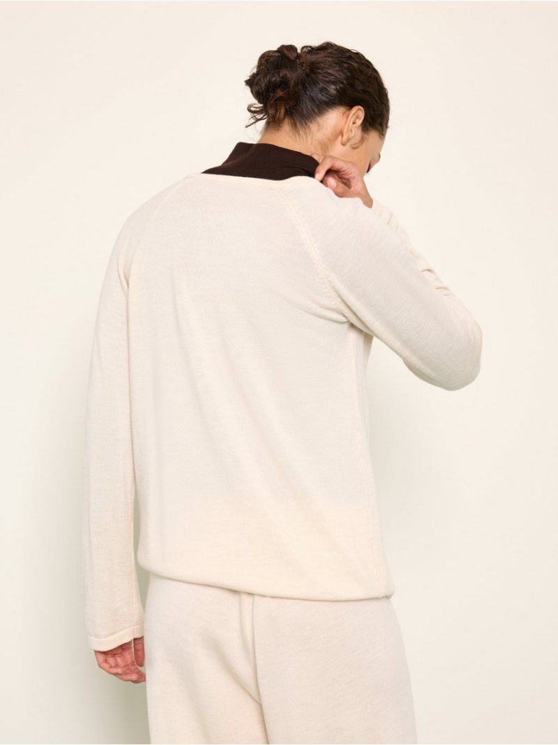 Fine-knit jumper in merino wool - 3013527-2659
