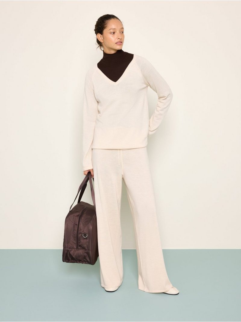 Fine-knit jumper in merino wool - 3013527-2659