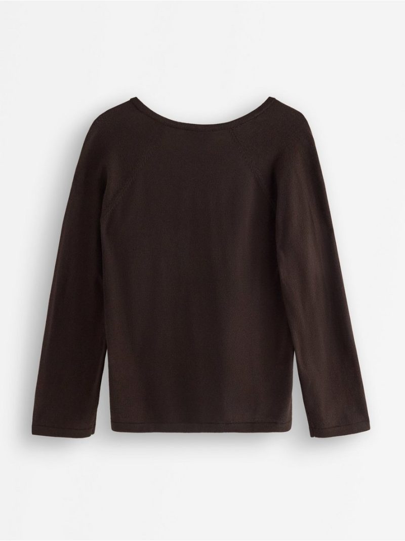 Fine-knit jumper in merino wool - 3013527-8117