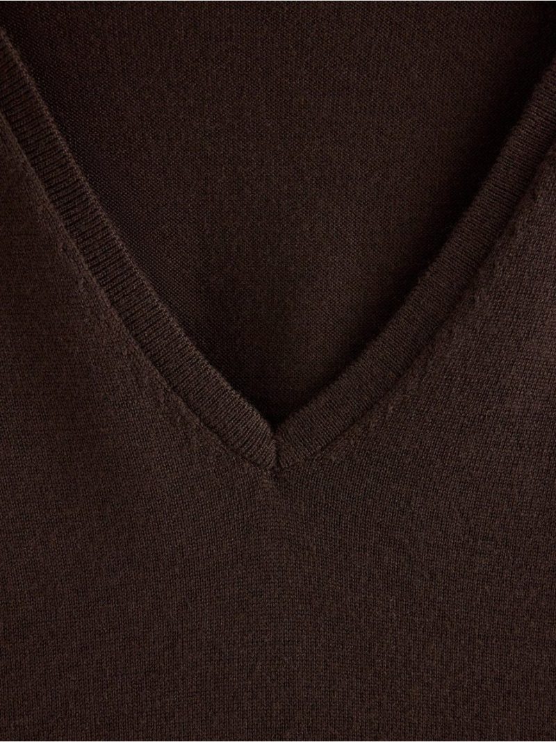 Fine-knit jumper in merino wool - 3013527-8117