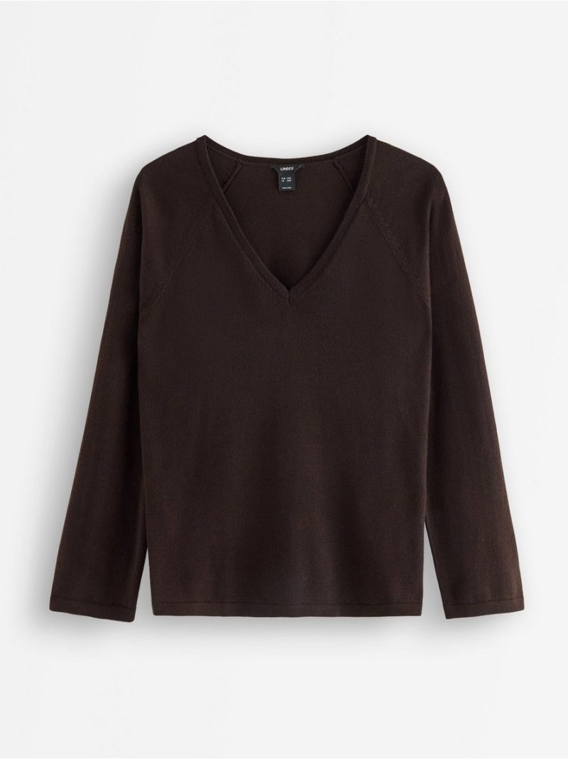 Fine-knit jumper in merino wool - 3013527-8117