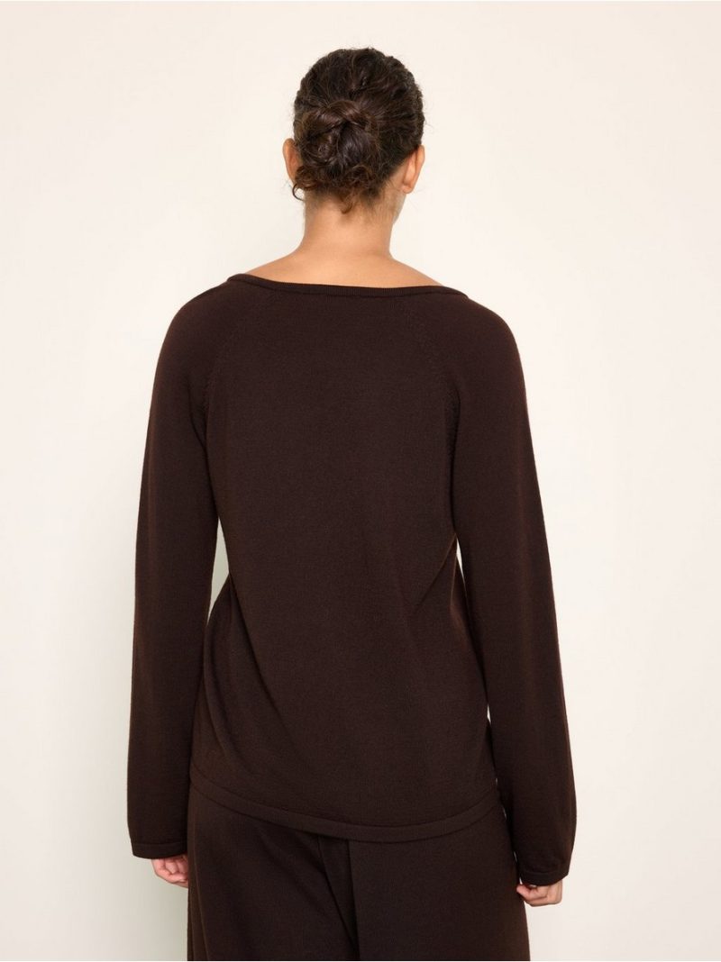 Fine-knit jumper in merino wool - 3013527-8117