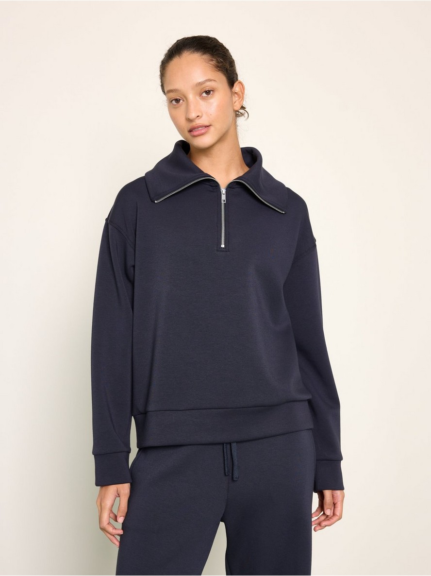 Sweatshirt with half-zip - 3013530-7318