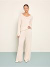 Cropped wide trousers in merino wool - 3013535-2659