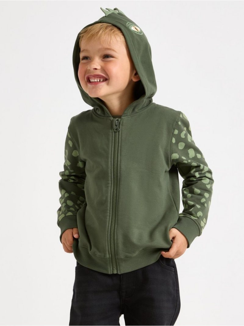 Hoodie with zip closure - 3013607-7934