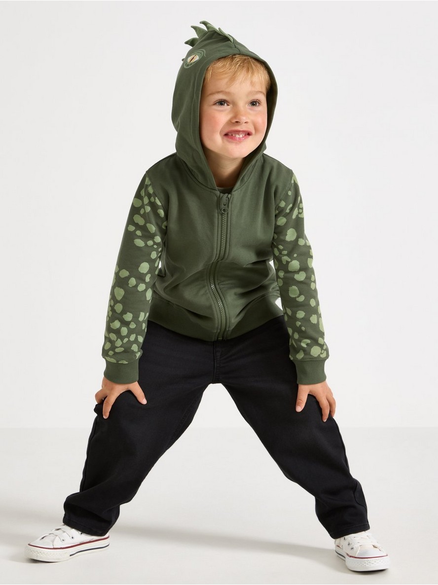 Hoodie with zip closure - 3013607-7934
