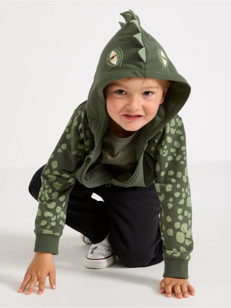 Hoodie with zip closure - 3013607-7934