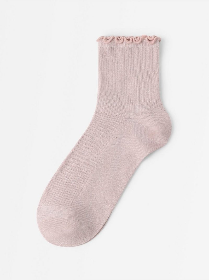 - High ankle socks with lurex High ankle socks with lurex - 3013640-7322