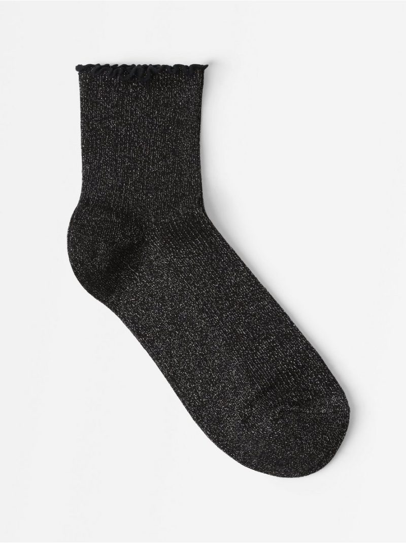 High ankle socks with lurex - 3013640-80