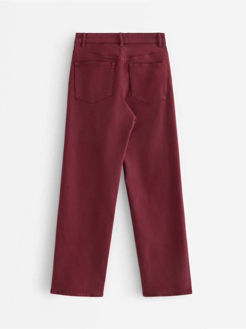 WIDE Hanna cropped trousers in twill - 3013667-6466