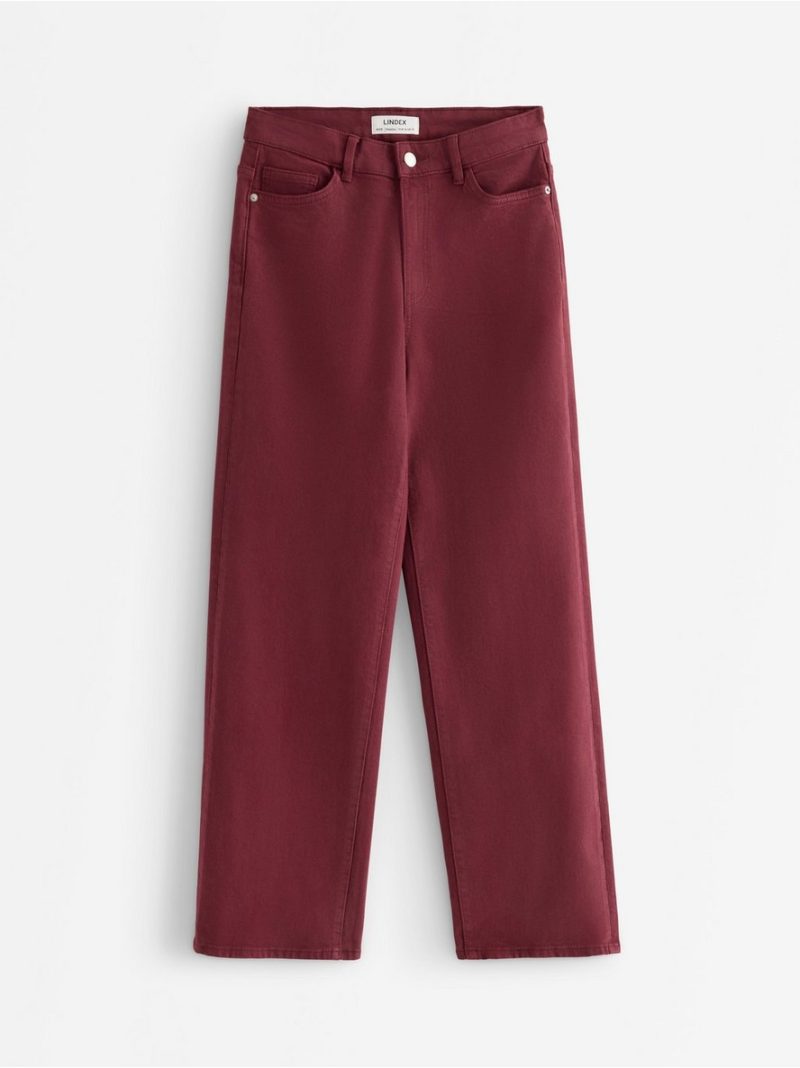 WIDE Hanna cropped trousers in twill - 3013667-6466